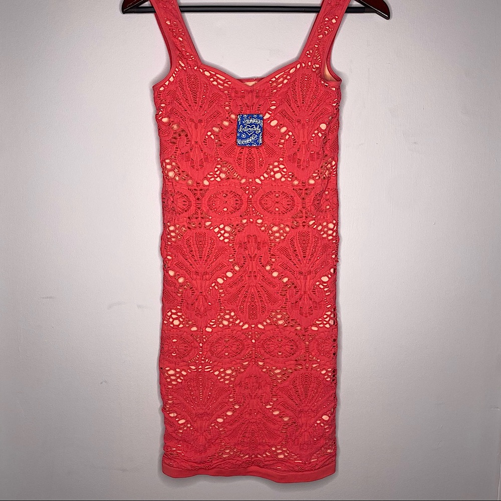 Free People - Intimately - Persimmon Bodycon Dress - NWT - Size Medium/Large